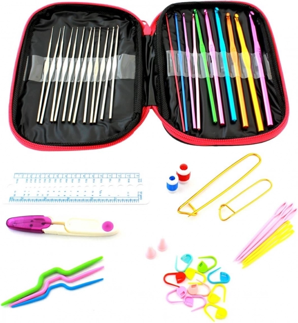 Ag645a Set Häkelnadeln 50-tlg.