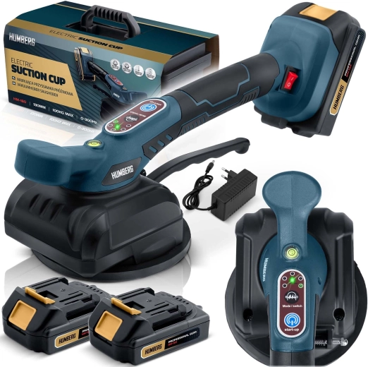 Electric vibrating vacuum tile suction cup HUMBERG 100 kg