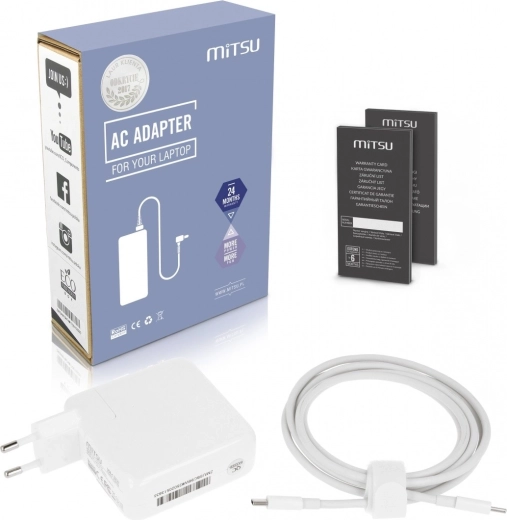 Chargeur pour ordinateur portable Mitsu USB-C 96 W