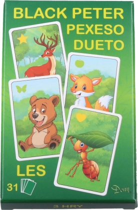 Old Maid Cards – Forest Animals