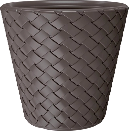 Bloempot Matuba donkerbruin
