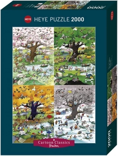 HEYE 2000-Piece Puzzle – Four Seasons