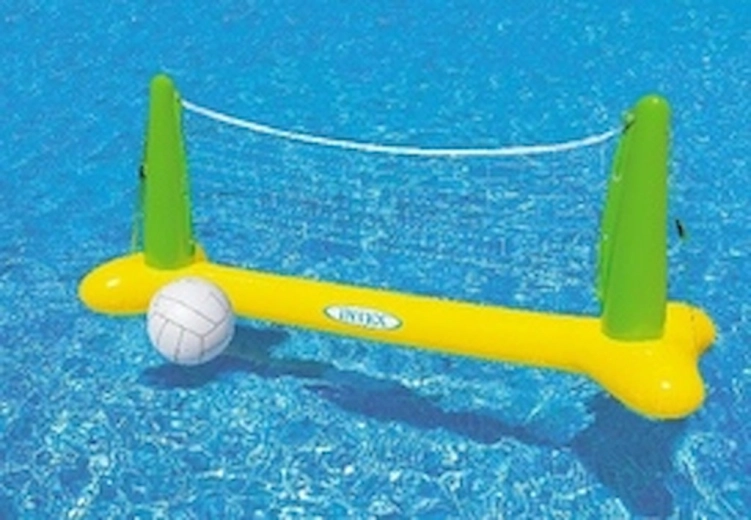 Intex inflatable water volleyball net with ball