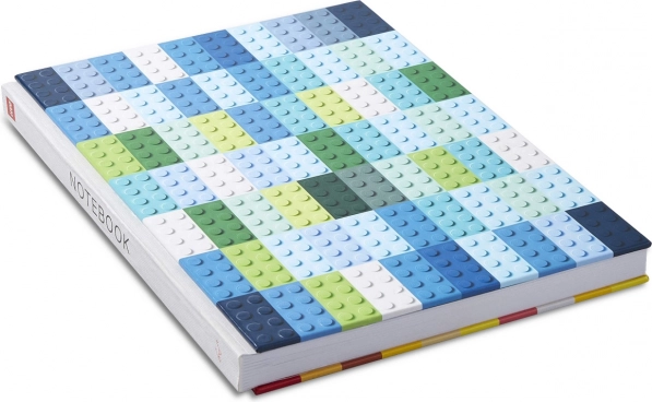 LEGO A5 notitieblok van gerecycled papier
