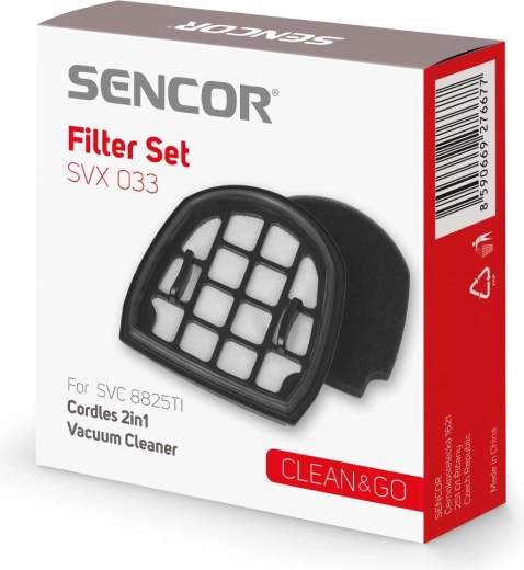 Kit de filtres Sencor pour aspirateur SVC 8825TI