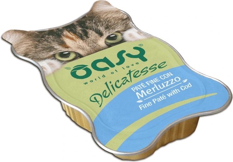 Oasy Delicatesse cod for cats 85 g