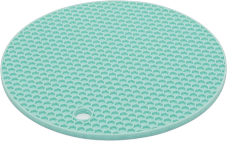Dessous-de-plat en silicone 18 cm bleu
