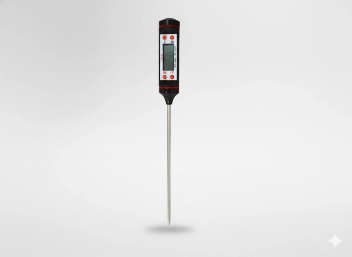 Thermomètre de cuisine numérique avec sonde 22,5 cm