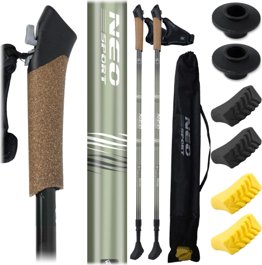 Trekkingstokken NEO SPORT NS-383 Nordic Walking 85–143 cm