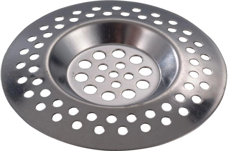 Edelstahl-Sieb für Spüle und Waschbecken 7,5 cm – 2 Stück