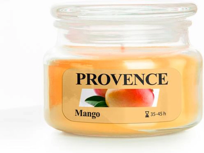 Geurkaars in glas PROVENCE mango 45 uur