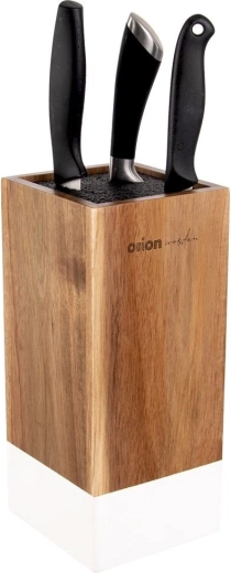 Bloc à couteaux en bois Whiteline