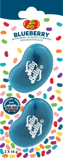 Jelly Belly VENT/CLIP-ON désodorisant à clip pour grille d’aération – myrtille