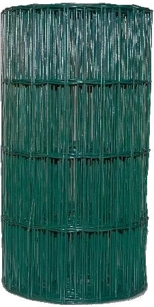 Garden welded mesh green 100 × 50 mm, height 80 cm, wire 2.2 mm, 15 m