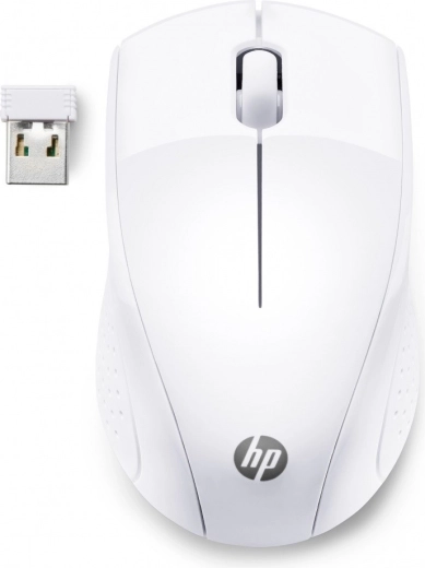 HP 220 Wireless Mouse snow white