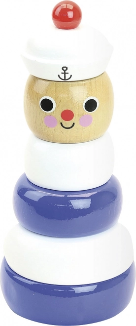 Vilac Wooden Stacking Toy Sailor