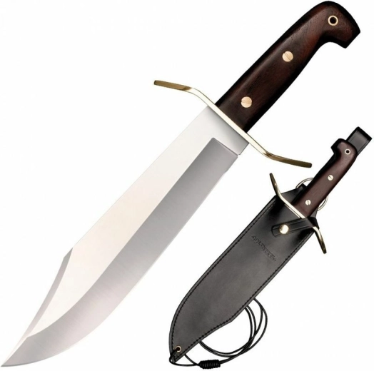 Mes Cold Steel Wild West Bowie met leren schede