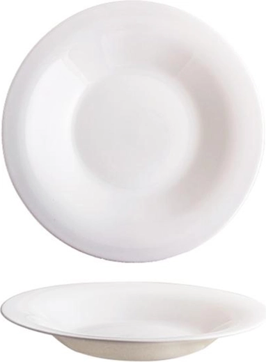 Diep bord Elba 24 cm van opaalglas