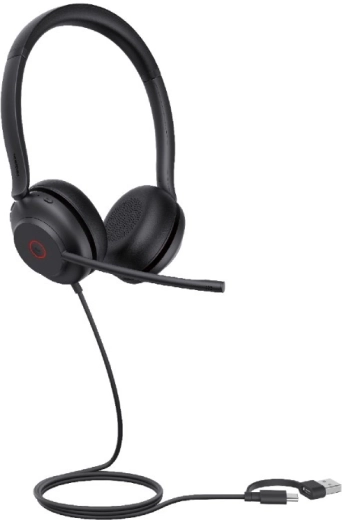 Yealink UH35 Dual Teams USB‑C/USB‑A wired headset