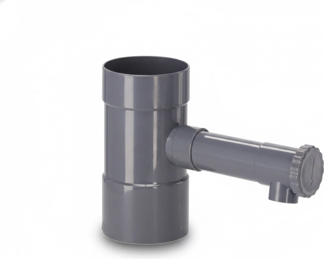 Rainwater collector, gray, 80 mm