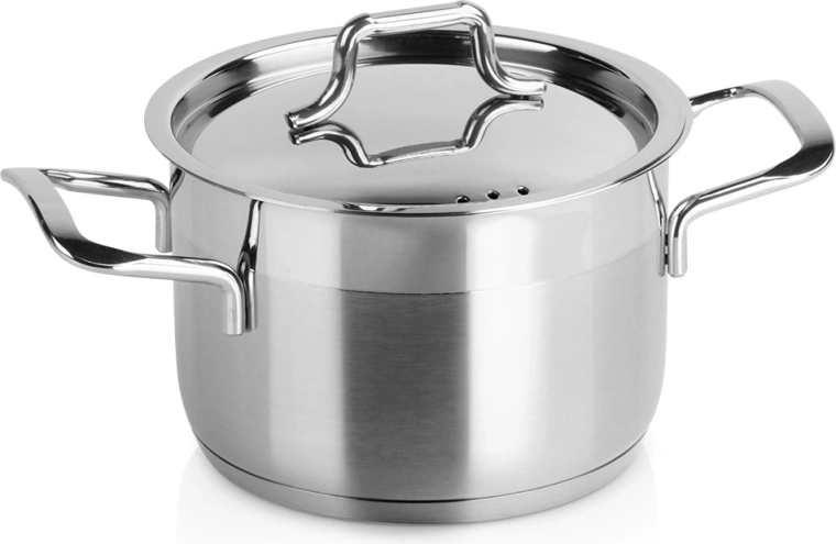 Stainless steel pot with lid Anett 14 cm, 1.5 l