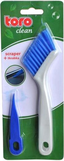 Brosse de nettoyage des joints avec grattoir Toro