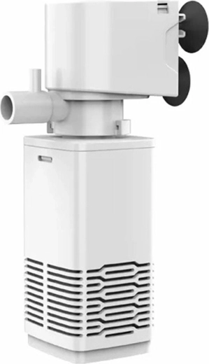 Compact internal aquarium filter