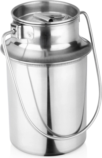 Vilde stainless steel milk jug 1 l with lid