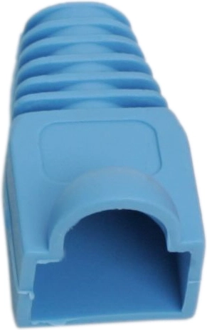 Blauwe knikbescherming voor kabels voor modulaire 8P8C-stekkers