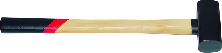 Stone sledgehammer 3 kg with wooden handle