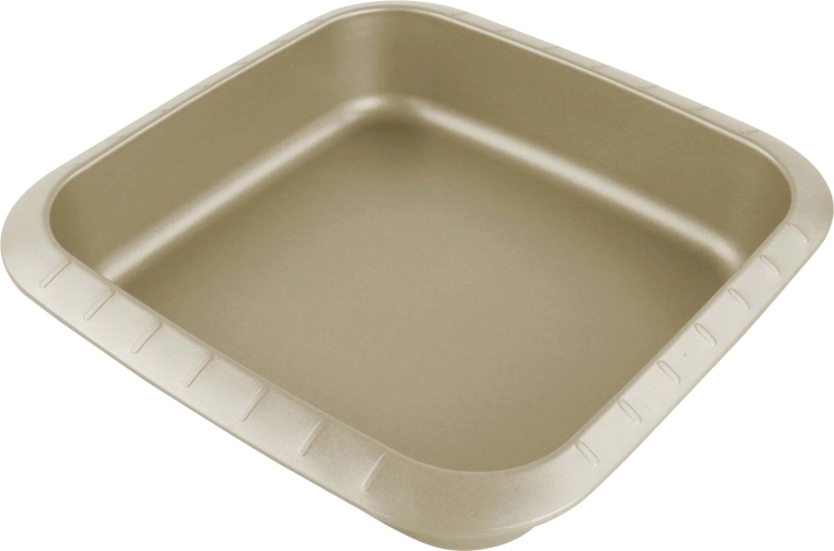 Kitchisimo cake pan 25 × 24 × 5 cm, gold (carbon steel)