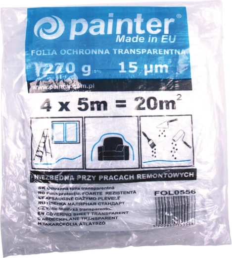 Protective Painter’s Sheeting 4 × 5 m, 15 µm