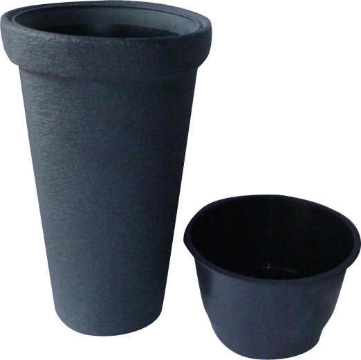 Pot de fleurs Classic Tower, anthracite