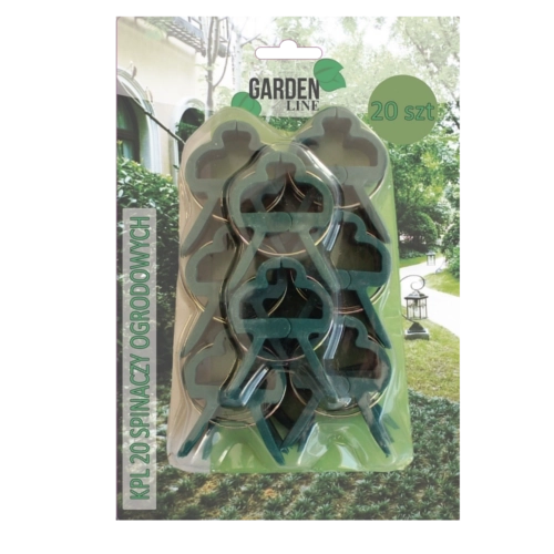 Set of 20 Garden Plant Clips