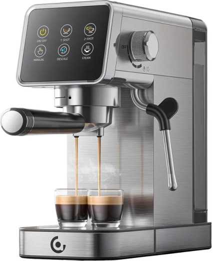 Machine à expresso à porte-filtre AMZCHEF