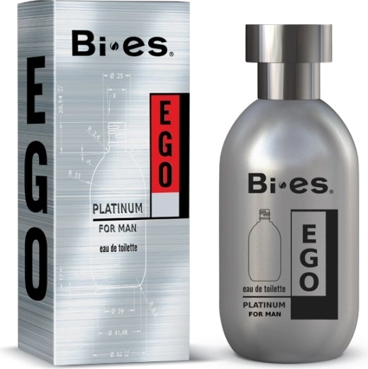 Heren eau de toilette BI-ES Platinum 100 ml