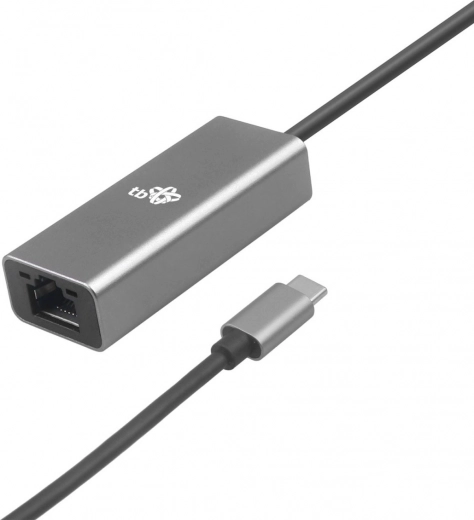Adapter USB-C to Ethernet RJ45 gray, 10/100/1000 Mb/s