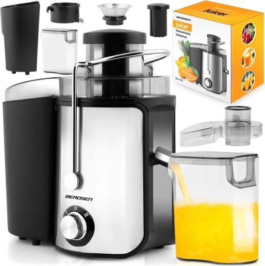 Centrifugal Juicer BERDSEN BD-750 600 W Black