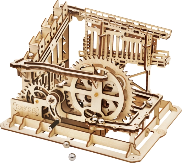 ROBOTIME ROKR 3D houten puzzel knikkerbaan Squad, 239 stukjes