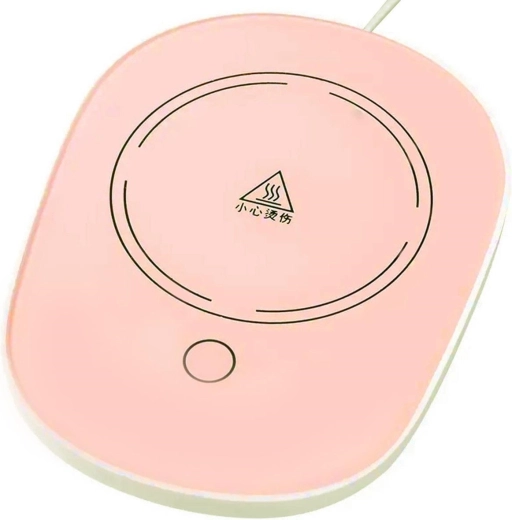 Chauffe-tasse électrique rose