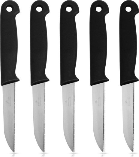 Ensemble de couteaux éplucheurs de cuisine en acier inoxydable, 5 pièces