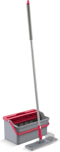 Lamart vlakke mop met emmer Clean 8 l