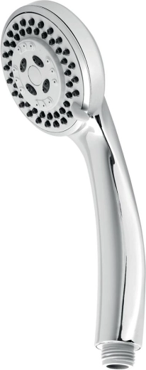 Pommeau de douche 5 positions, chromé, 80 mm