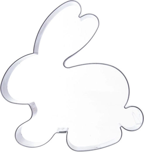 Emporte-pièce en acier lapin 10 cm