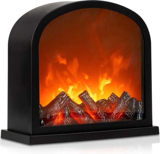 Cheminée décorative électrique LED Vilde 30 × 13 × 27,5 cm