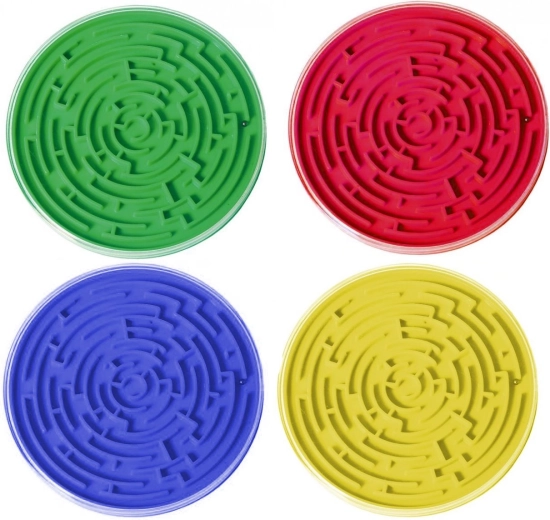 Labyrinthe en plastique coloré pour enfants et adultes