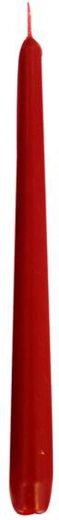 Konische Kerze Provence dunkelrot 24,5 cm