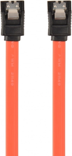SATA III data cable with metal latches 50 cm