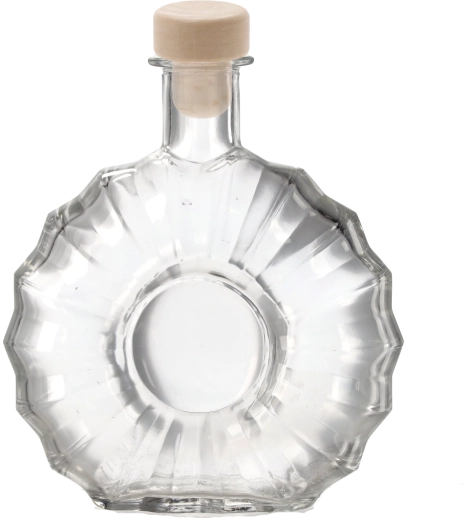 Bottle 500 ml with medallion and cork 21 mm