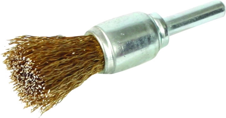 End rotary brush 25 mm, crimped wire 0.3 mm, shank 6 mm FESTA